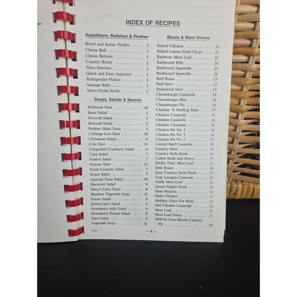 Rocky‎ Ford United Church Of Christ Cookbook Cana, Virginia 1991 Sonker